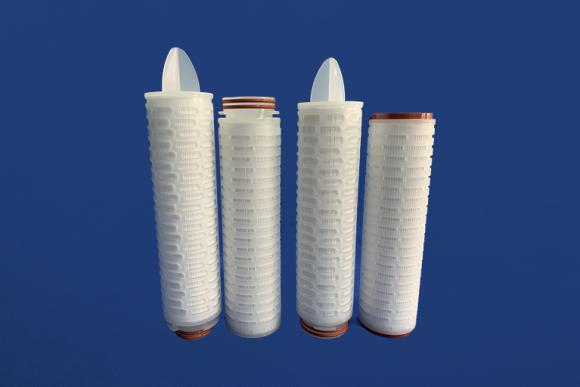 PTFE cartridge filter for bioburden reduction